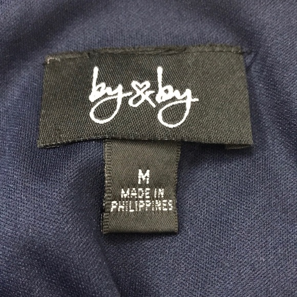 Blue Floral Lightweight Shift Dress Medium - Picture 6 of 7